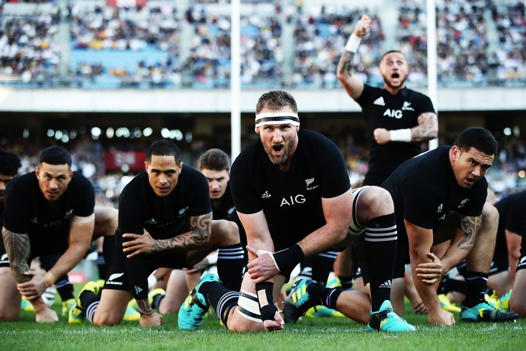 All Blacks New Zealand Haka